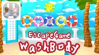 WashBody EscapeGame【NAZOKOI】  攻略 Walkthrough  脫出 [upl. by Primalia]