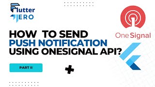 How to send push notification using Onesignal Rest API in flutter Onesignal Rest Api Integration [upl. by Deegan]