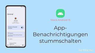 AppBenachrichtigungen stummschalten Android 15 [upl. by Kimberlyn]