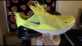 Nike Air Max 270 Volt QUICK REVIEW  SIZING [upl. by Chick]