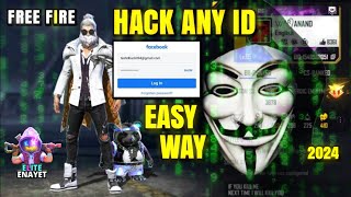 How To HACK Free Fire ID Easiest Way 🔥 And Stay Safe In FreeFire [upl. by Wahlstrom1]