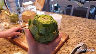 Stuffed Artichokes Italian Recipe from Sicily [upl. by Peale748]