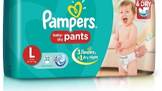 How Its Made  Pampers  Disposable Nappies [upl. by Aierbma]