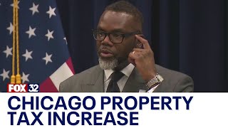 Chicago mayor proposes 300M property tax increase reaction pours in [upl. by Asenej620]