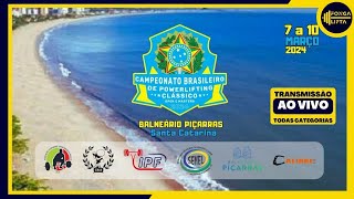 DIA 2 CAMPEONATO BRASILEIRO DE POWERLIFTING CLÁSSICO 2024 OPEN E MASTERS [upl. by Oiziruam251]