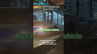 Non Pollution Vehicle by TATA New TATA electric BMTC Bus [upl. by Yleve]