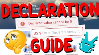 How Much to Declare on AllChinaBuy｜ALLCHINABUY DECLARATION GUIDE [upl. by Hafital599]