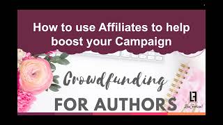 How to create affiliate links in Kickstarter and IndieGoGo  Tutorial 2022 [upl. by Avictor]