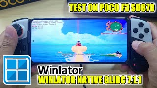 DRAGON BALL Z KAKAROT WINLATOR GLIBC 713 POCO F3 [upl. by Asilec717]