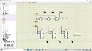 Design of Up amp Down Counter using SimulIDE [upl. by Akcirderf414]