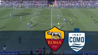 Como 1907 vs AS Roma 20 Highlights  Serie A 20242025 [upl. by Bonis]