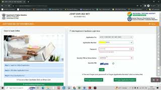 CSIR NET NTA Application Troubleshooting Login Issues amp Form Completion [upl. by Nissensohn611]