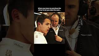 When Lando Norris serves tea to Fernando Alonso in Formula 1 [upl. by Sosanna]