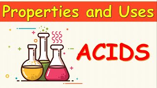 ACIDS  Properties and Uses  Science  Introduction to acid and base [upl. by Lazarus]