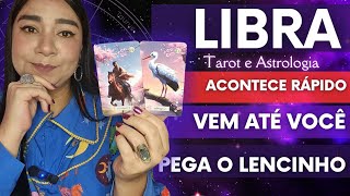 LIBRA VAI ACONTECER SIM PEGA O LENCINHO NÃO CONSEGUI FALAR DE TANTA EMOÇÃO [upl. by Llarret]