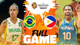 Brazil v Philippines  Full Basketball Game  FIBAWWC 2026 PreQualifying Tournament [upl. by Danica]