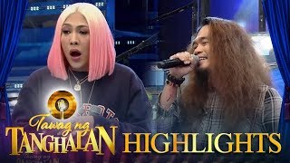 Vice gets hurt because of the daily contenders lyrics  Tawag ng Tanghalan [upl. by Scuram]