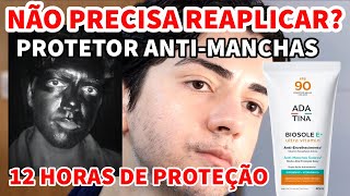 PROTETOR ANTIMANCHAS  PROTETOR SOLAR FACIAL ADATINA antimelasma Biosole E Ultra Vitamin FPS 90 [upl. by Atiuqrahc]