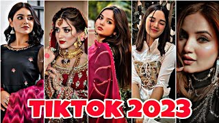 Pakistani girls latest TikTok videos  jannat mirza rabeeca khan sistrology tiktok videos  2023 [upl. by Suoivatco]