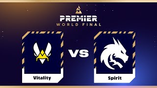 Vitality проти Spirit  BLAST Premier World Final 2024 [upl. by Trubow267]