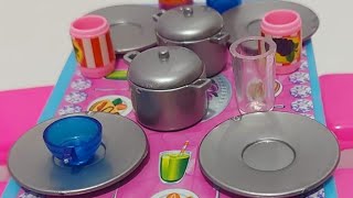 5 Minutes Satisfying with Unboxing Hello Kitty Kitchen Set ASMRMiniature Tiny Cooking Sets Unboxing [upl. by Sleinad]