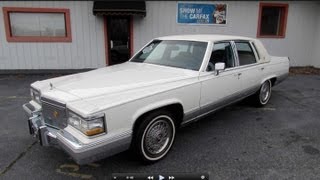 1991 Cadillac Brougham 57L w 28k Miles Start Up Exhaust and In Depth Review [upl. by Lockwood]