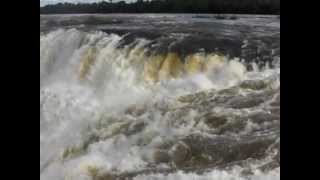 Cataratas Parque Nacional Iguazú Argentina Waterfalls Garganta do diabo Devils Throat Fantastic [upl. by Llertnom824]