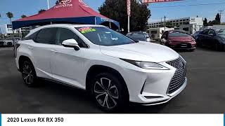 2020 Lexus RX Marina del Rey Los Angeles Santa Monica Culver City Inglewood CA PR154802 [upl. by Sudnac]