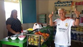 INAUGURANDO O MERCADO DA ROSINHA GOSTE DE TUDO E MUITO  O ATENDIMENTO [upl. by Viscardi]