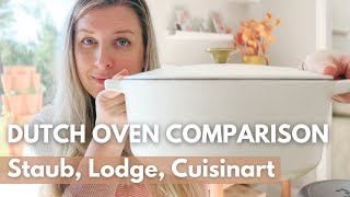 Here are the 3 dutch ovens I use for cooking  Should you buy a 300 dutch oven [upl. by Julina]