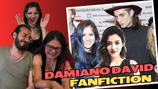 DAMIANO dei MÅNESKIN FUORI di TESTA per JESSICA  Le FANFICTION dei 2friends1reaction [upl. by Ecnirp]