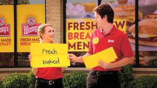 Wendys All NEW Breakfast Commercial 2011 [upl. by Ellord]