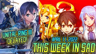 Scherzo Movie Ticket Sales URIII Delay Alice amp Eugeo Birthdays amp MORE  This Week in SAO [upl. by Shipman995]