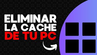 ¡Acelera tu PC al Máximo 🚀 Cómo Borrar Toda la Caché en Windows en 4 Minutos [upl. by Oniskey]