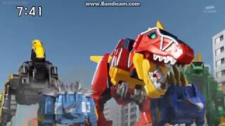 Kyoryuger Zord Fight Scene [upl. by Kcarb885]