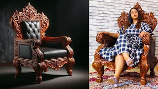 Solid Teakwood Masterpiece Chairs with Intricate HandCarving  Factory Price Deals chairs aarsun [upl. by Ntisuj533]