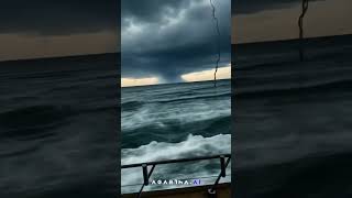 This shocking footage captured from a ship amidst Hurricane Milton HurricaneMilton MILTON [upl. by Mauretta]