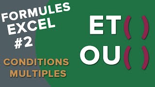 Tuto Excel  Les fonctions ET et OU  Utilisation de la formule SI [upl. by Finnie182]