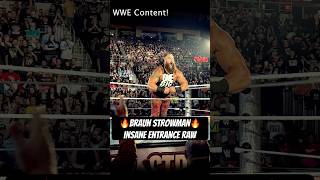 Braun Strowman Epic Entrance  WWE RAW Highlights wwe wweraw [upl. by Marjorie907]