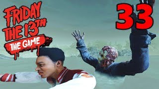 33 Part IX Jason Rampage Versus Fans Lets Play Friday The 13th The Game [upl. by Assenahs975]