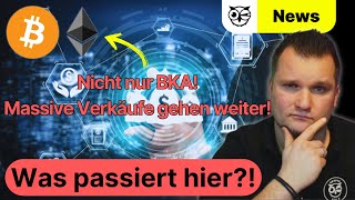 Was passiert hier Mt Gox BKA  verkaufen Bitcoin DAS fängt den BTC Preis auf DAS kommt noch [upl. by Eardnoed]