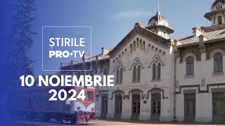 Știrile PRO TV  10 Noiembrie 2024 [upl. by Esmerelda]