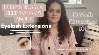 Lash Extensions 101 Education or those who want lashes or lash tech beginners [upl. by Shellans]