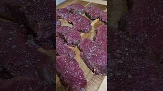 Venison Steaks from Backstrap  Quick and Easy Deer Steak Turtorial  How to Cook Venison Backstrap [upl. by Ratcliffe]