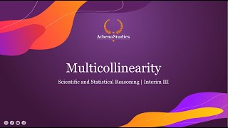 Multicollinearity  Scientific and Statistical Reasoning III  UvA PSY [upl. by Noguchi]