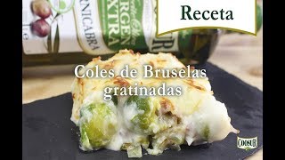 Coles Bruselas gratinadas con queso  Verduras 🥬 [upl. by Yorgen]