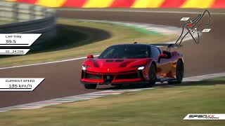 Le record de la SF90 XX Stradale à Fiorano full lap [upl. by Fidele]