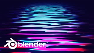 Blender Tutorial Creating Stunning Water Surfaces in Evee Blender [upl. by Silma167]