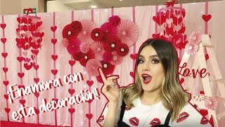 DECORA Y ENAMORA❤HAZ COLGANTE Y ADORNO DE SAN VALENTINSUSIDEAS💡 [upl. by Ibbed]