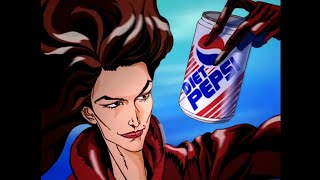 Aeon Flux  Cindy Flux  Diet Pepsi Commercial 4K Remaster  Restored by Notelu amp ZetaReticuli1 [upl. by Dlanigger]